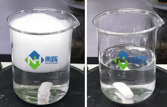 （圖：清洗消泡劑對比）