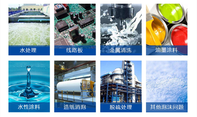 （圖：有機硅消泡劑運用）