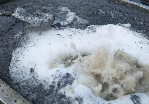 （圖：污水處理廠起泡場(chǎng)景）